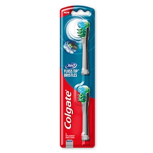 ΟΔΟΝΤΟΒΟΥΡΤΣΑ COLGATE<sup>®</sup> 360° ΜΠΑΤΑΡΙΑΣ ΑΝΤΑΛΛΑΚΤΙΚΟ